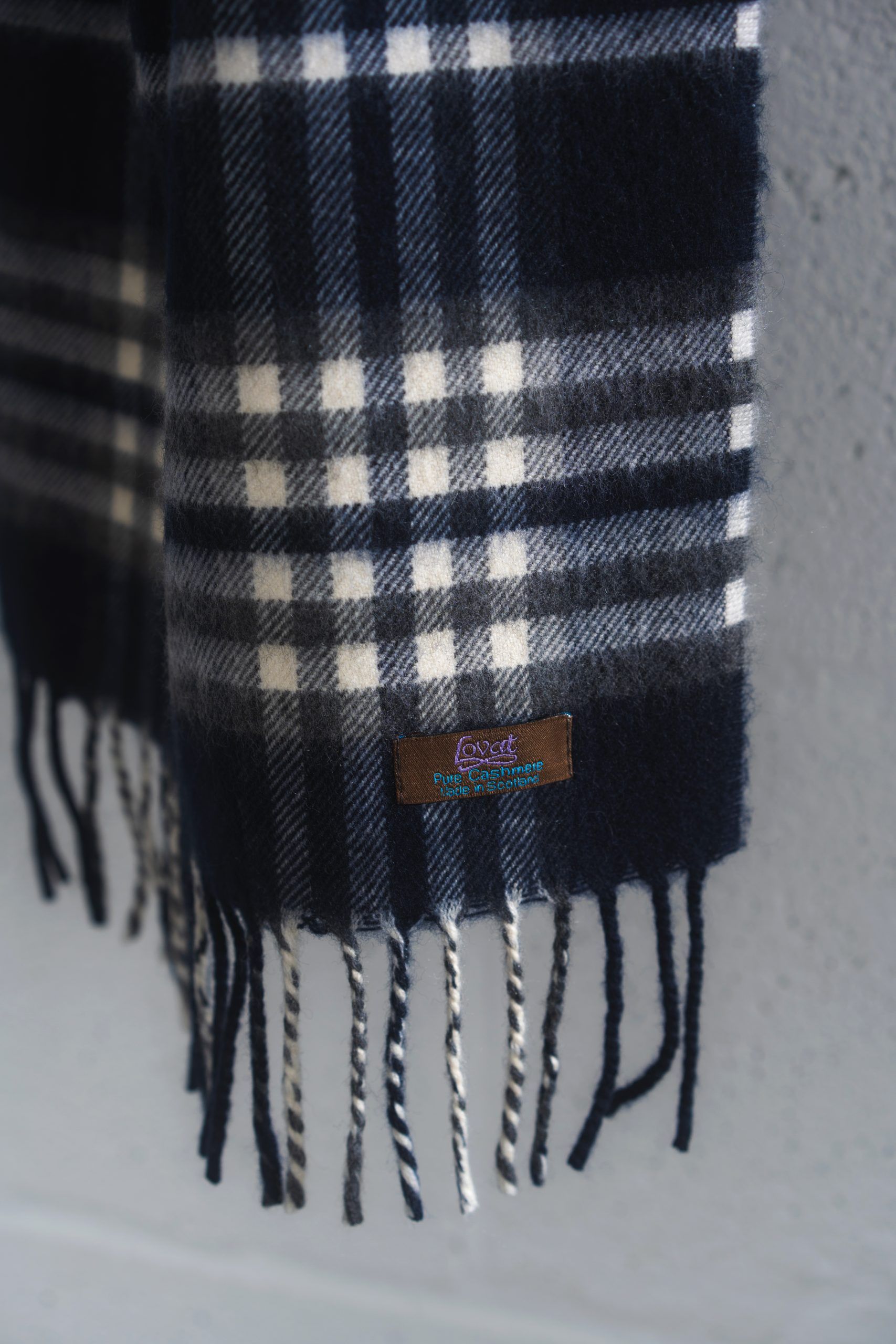 Rupert The Bear Style Scarf 100% Pure Wool Made In Scotland 