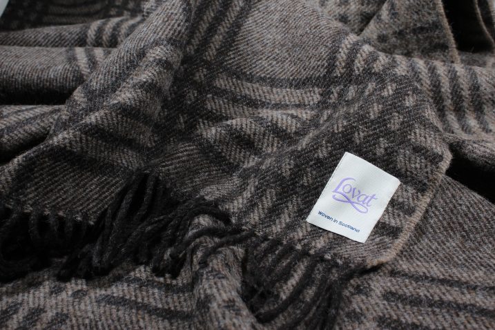 Supersoft Natural Shetland Wool Throw